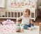 TIBAOLOVER Butterfly Pink Basket Baby Girls Basket Kids Storage Basket Rectangular Cute Toy Storage Bin Organizer Shelf Book Basket Butterfly Room Decor(Butterfly)